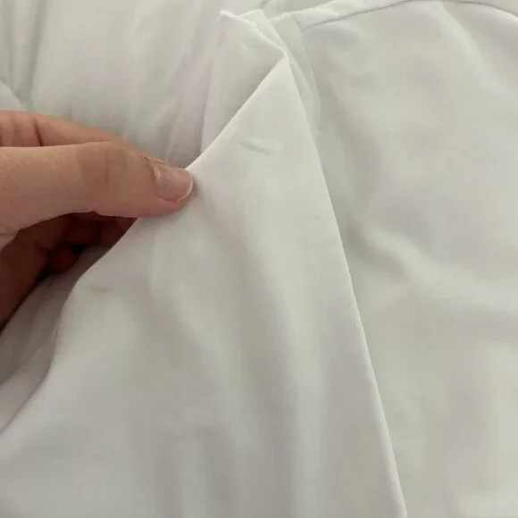 Sofibella UPF 50 Long Sleeve White Pullover 1/4 Zip Tennis Golf Womens Medium M - Picture 3 of 8